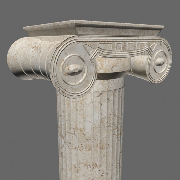 antiquity pillar 3d max - Pillar 2... by Tschirner